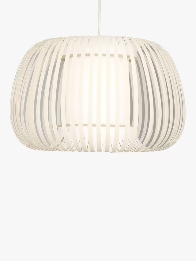 John Lewis Harmony Small Ribbon Ceiling Light, Natural