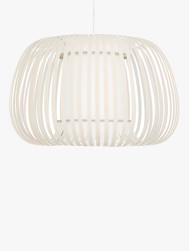 John Lewis Harmony Small Ribbon Ceiling Light, Natural