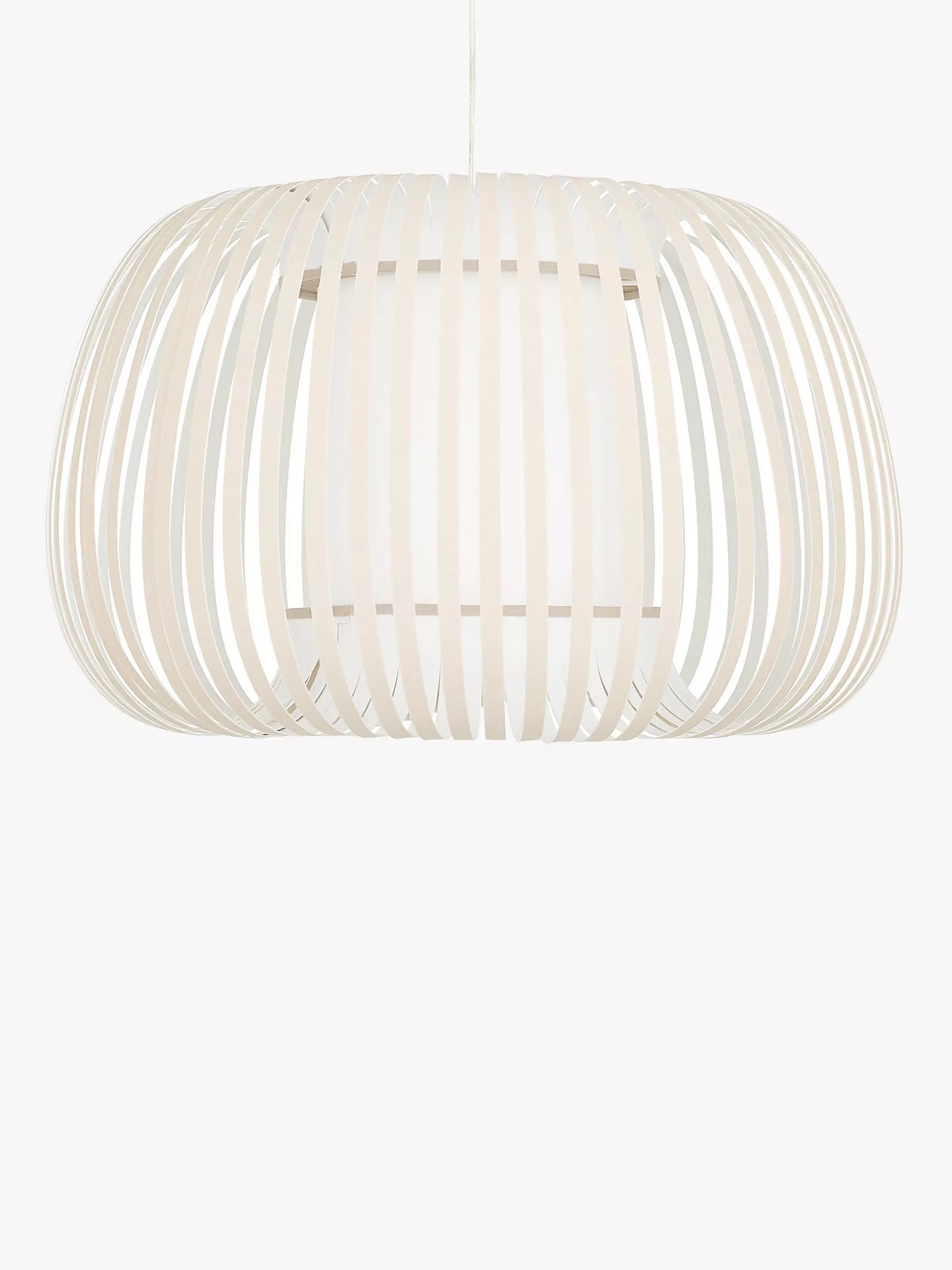 John Lewis Harmony Small Ribbon Ceiling Light, Natural