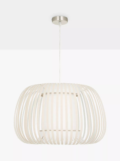 John Lewis Harmony Small Ribbon Ceiling Light, Natural