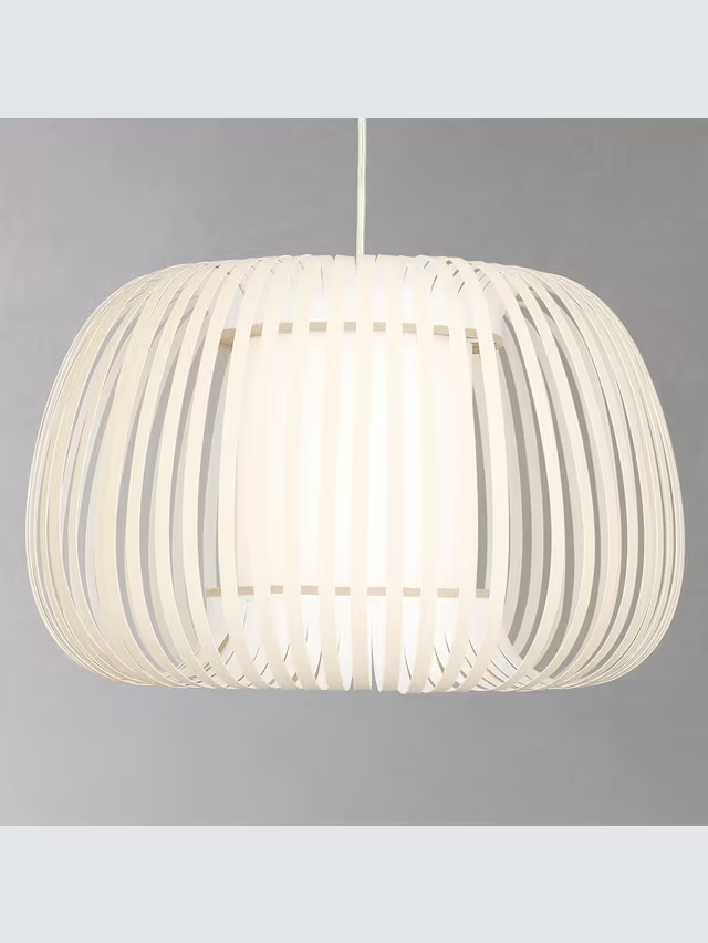 John Lewis Harmony Small Ribbon Ceiling Light, Natural