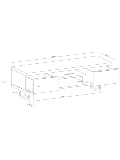 John Lewis Calia TV Stand for TVs up to 60"