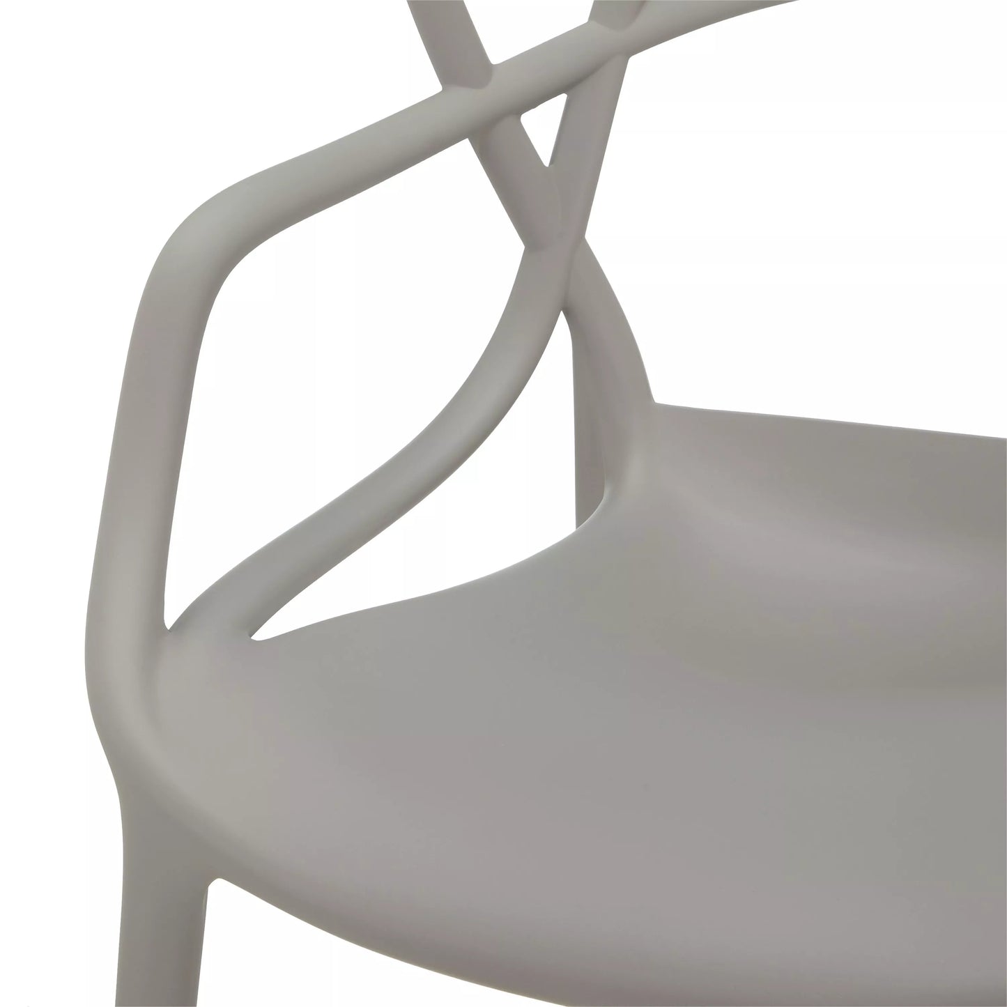 Kartell Philippe Starck for Kartell Masters Chair Grey