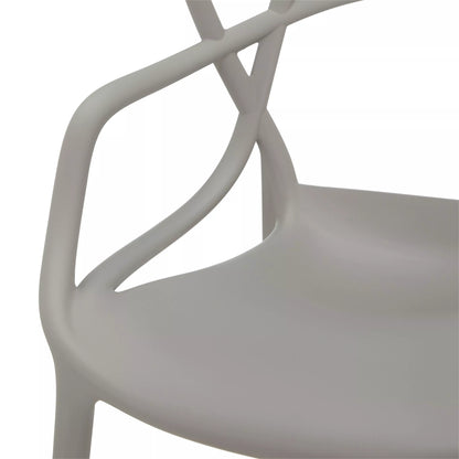 Kartell Philippe Starck for Kartell Masters Chair Grey