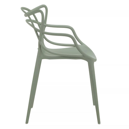 Kartell Philippe Starck for Kartell Masters Chair, Green