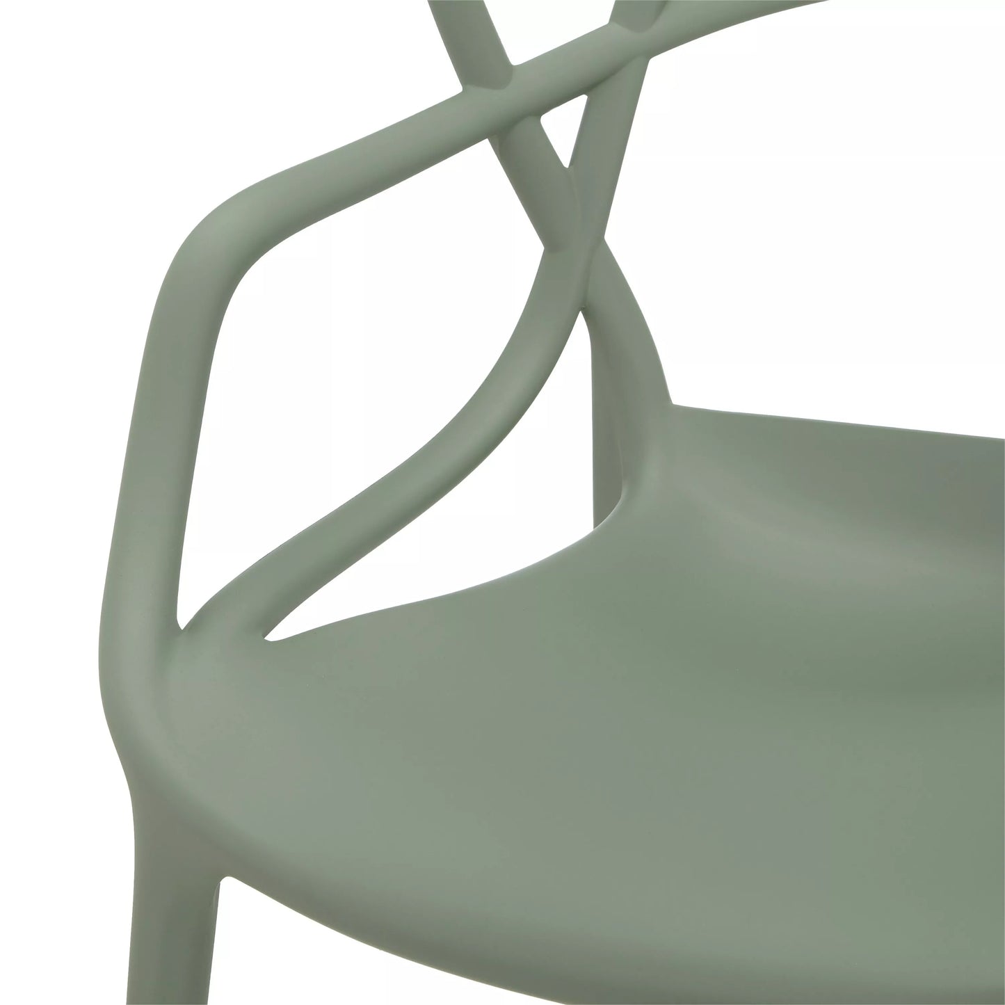 Kartell Philippe Starck for Kartell Masters Chair, Green