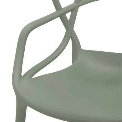 Kartell Philippe Starck for Kartell Masters Chair, Green