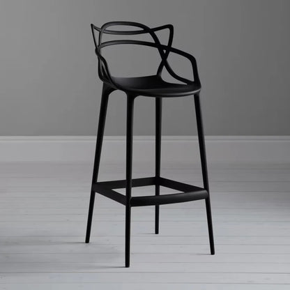 Kartell Philippe Starck for Kartell Masters Bar Stool, Black