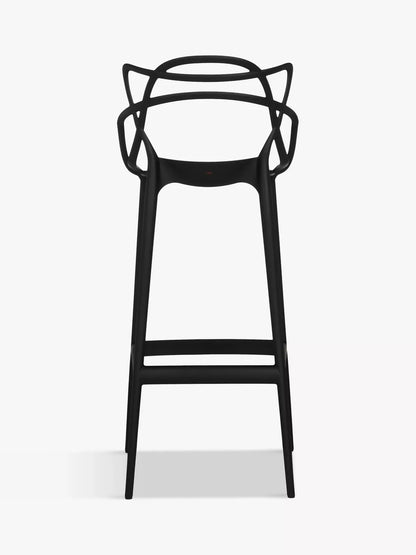 Kartell Philippe Starck for Kartell Masters Bar Stool, Black