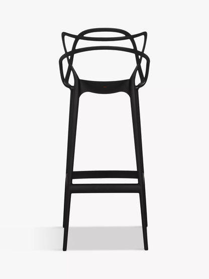 Kartell Philippe Starck for Kartell Masters Bar Stool, Black