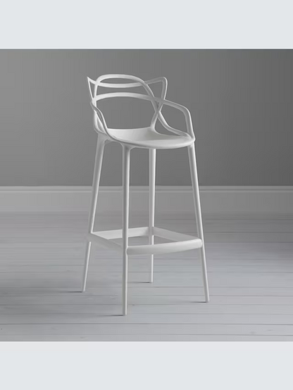 Kartell Philippe Starck for Kartell Masters Bar Stool, White