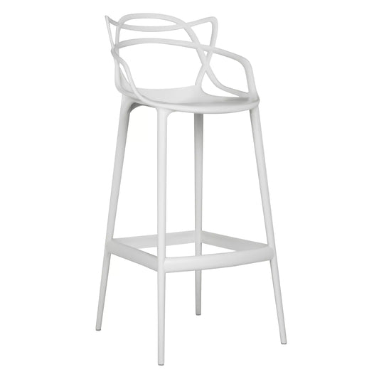 Kartell Philippe Starck for Kartell Masters Bar Stool in White