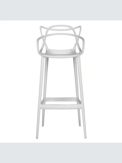 Kartell Philippe Starck for Kartell Masters Bar Stool, White
