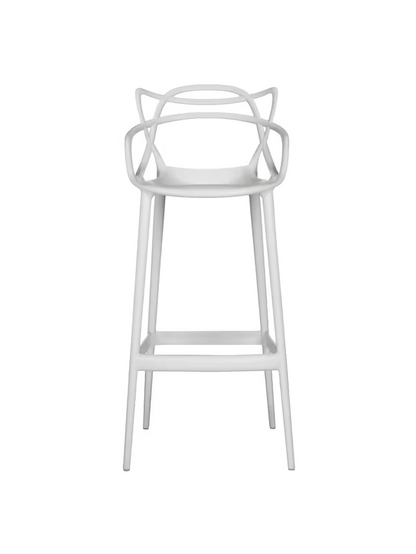 Kartell Philippe Starck for Kartell Masters Bar Stool, White