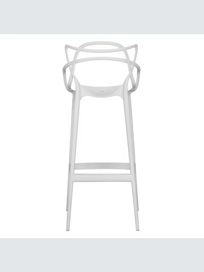Kartell Philippe Starck for Kartell Masters Bar Stool, White