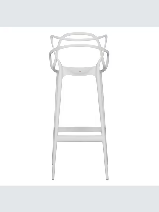 Kartell Philippe Starck for Kartell Masters Bar Stool, White