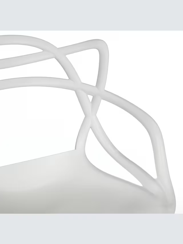 Kartell Philippe Starck for Kartell Masters Bar Stool, White