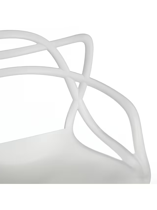 Kartell Philippe Starck for Kartell Masters Bar Stool, White