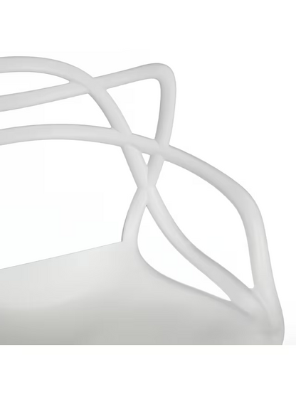 Kartell Philippe Starck for Kartell Masters Bar Stool, White