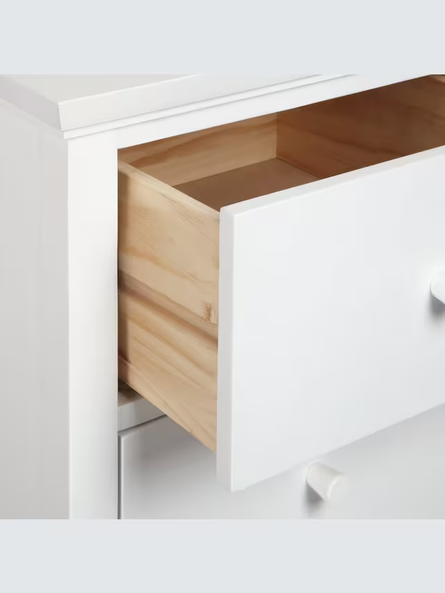 John Lewis Wilton 6 Drawer Chest White