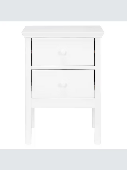 John Lewis Wilton 2 Drawer Bedside Cabinet