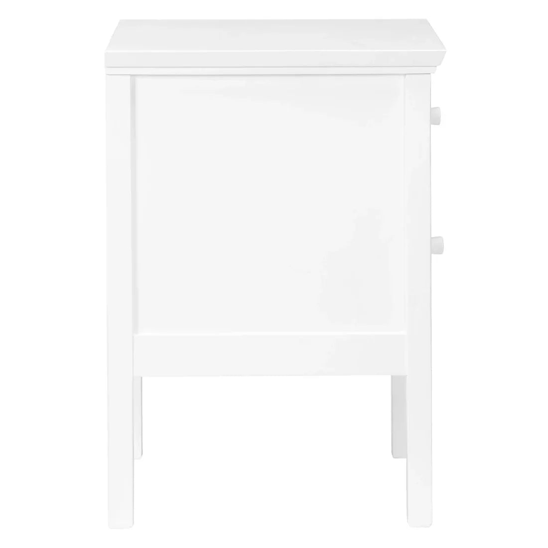 John Lewis Bedside Cabinet White Wilton 2 Drawer Bedroom