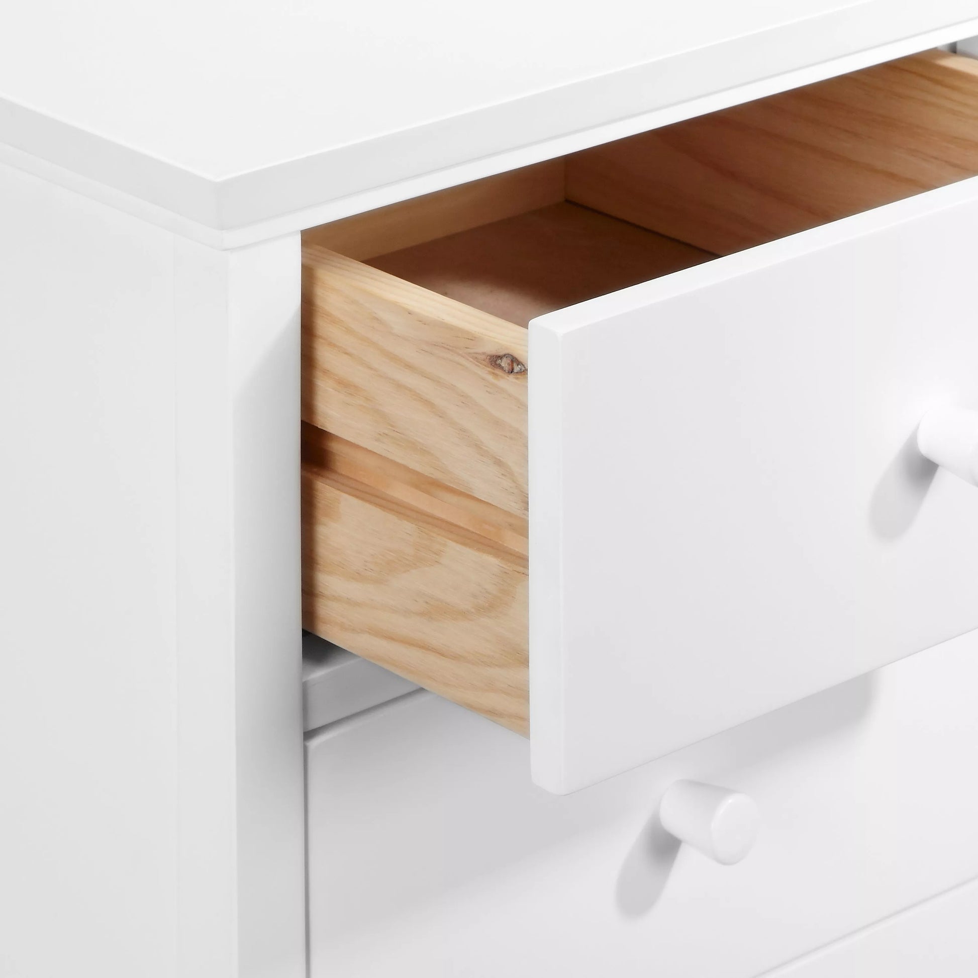 John Lewis Wilton 2 Drawer Bedside Cabinet White