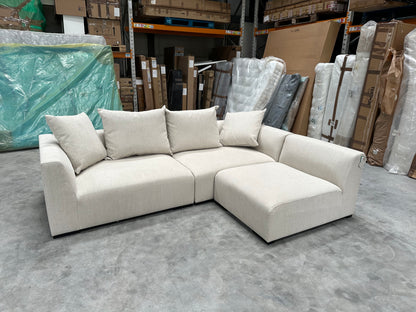 John Lewis Tokyo Medium RHF Corner Group Aquaclean Connie Natural