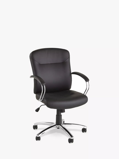 John Lewis ANYDAY Warner Faux Leather Office Chair