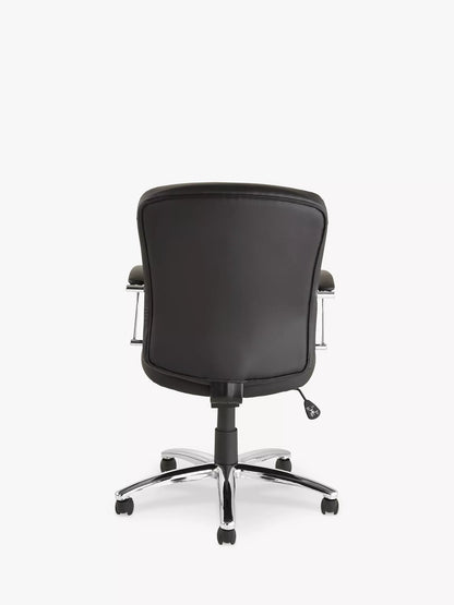 John Lewis ANYDAY Warner Faux Leather Office Chair