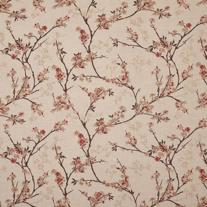 John Lewis Blossom Weave Furnishing Fabric, Russet 25 meters