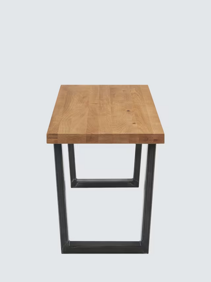 John Lewis Calia 2 Seater Dining Bench Solid Oak