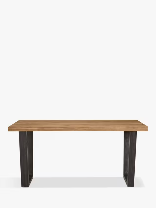John Lewis Calia 6 Seater Dining Table, Solid Oak