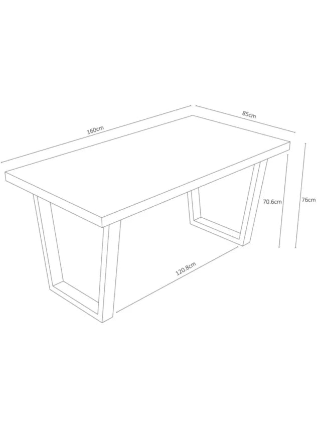 John Lewis Calia 6 Seater Dining Table