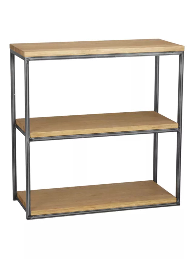 John Lewis Calia Low Shelving Unit, Oak