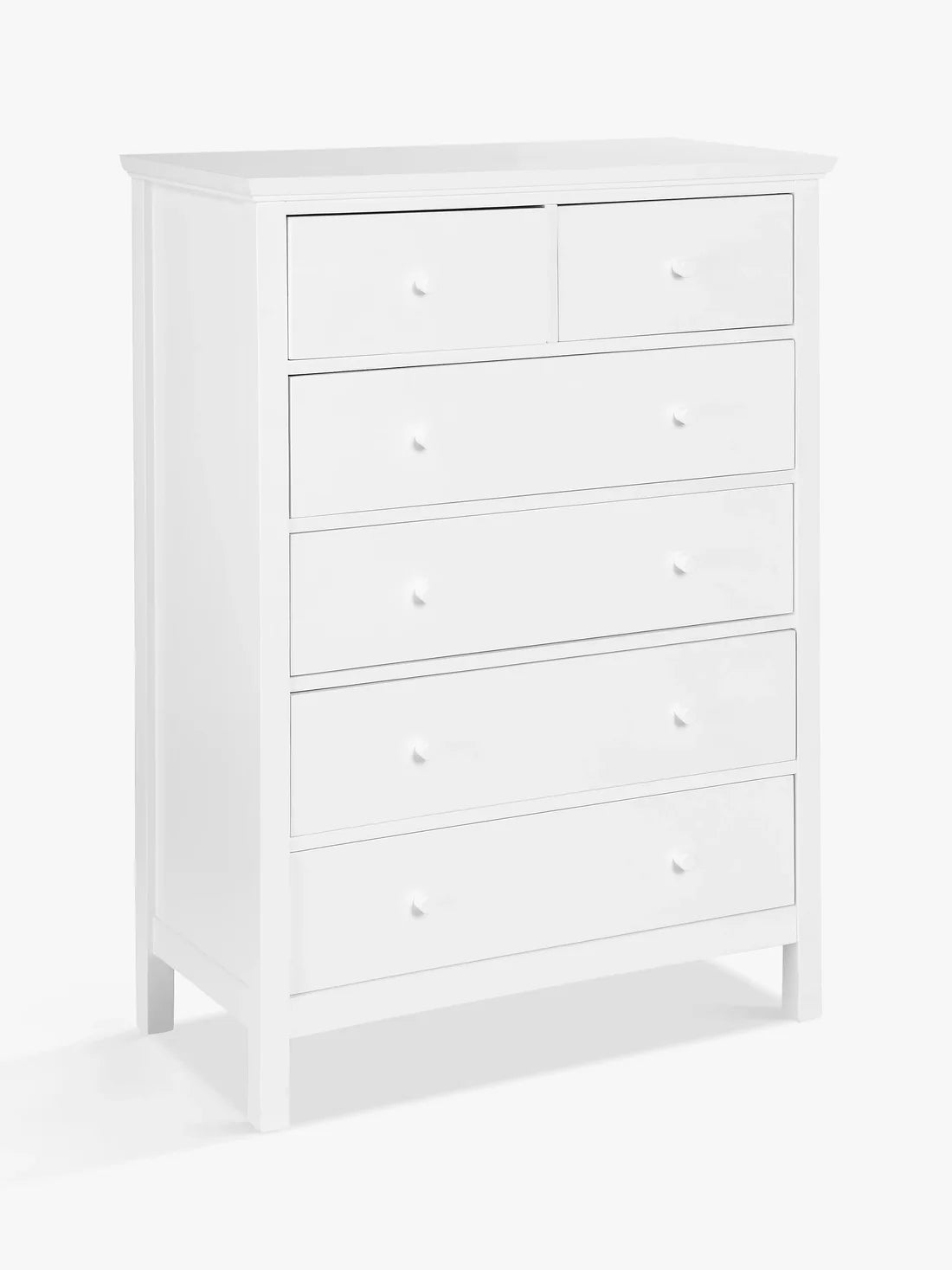 John Lewis Chest of Drawers 6 Drawer Chest White