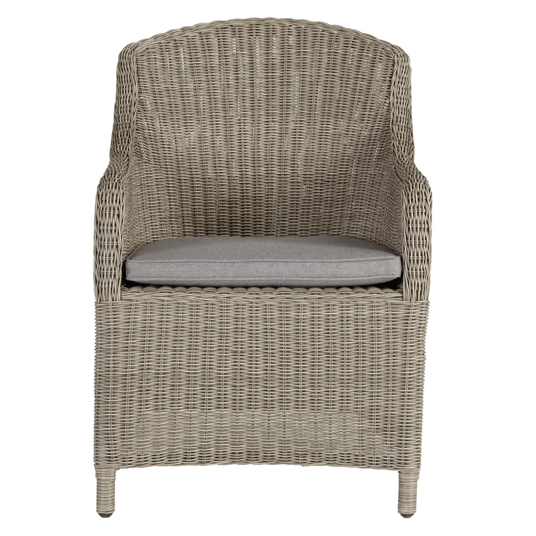 John Lewis Garden Armchairs Dining Dante Deluxe, Set of 2, Grey