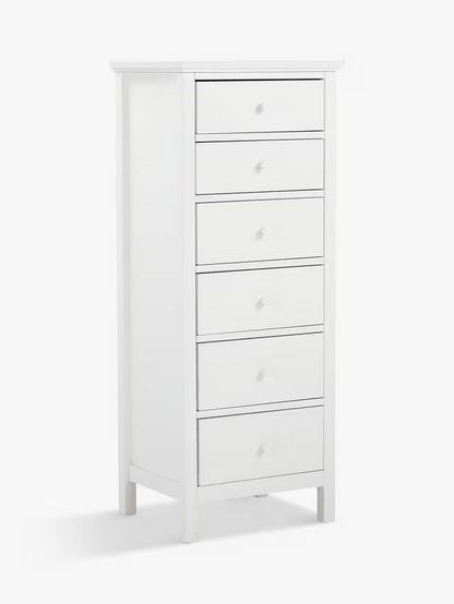 John Lewis Wilton 6 Drawer Tallboy Chest