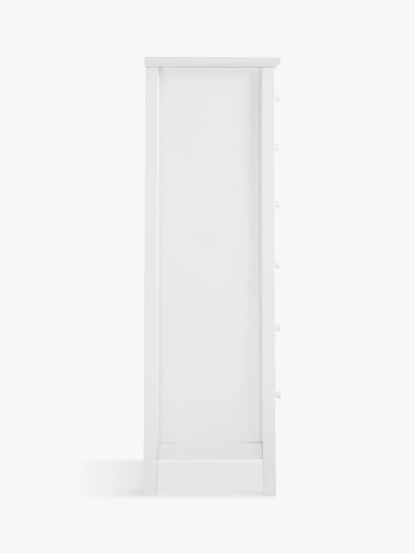 John Lewis Wilton 6 Drawer Tallboy Chest Bedroom Furniture White