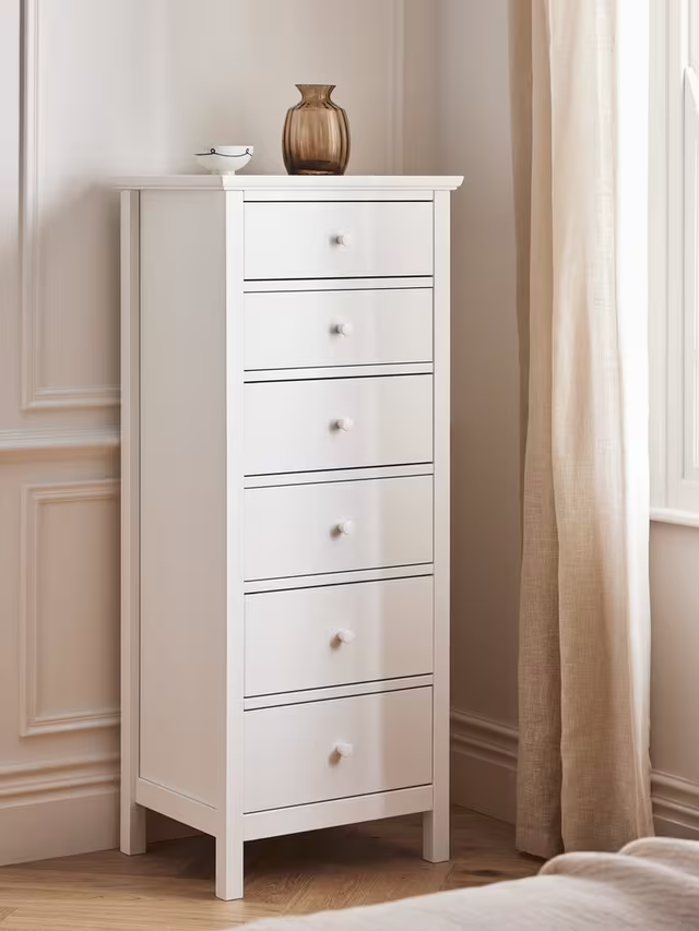 John Lewis Wilton 6 Drawer Tallboy Chest