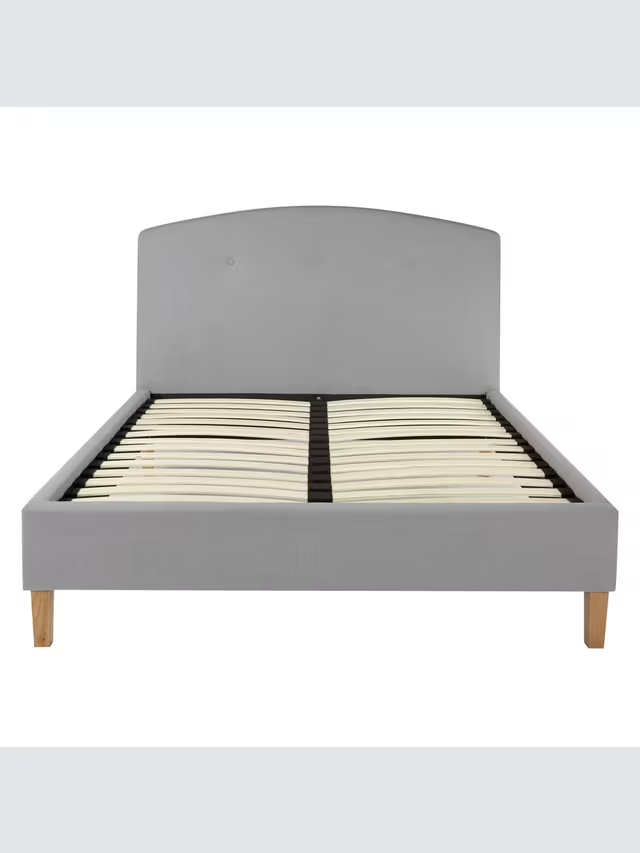 John Lewis & Partners Grace Bed Frame King Size Grey