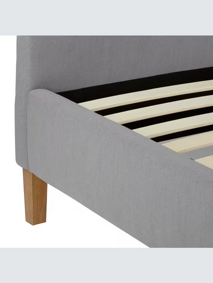 John Lewis & Partners Grace Bed Frame King Size Grey