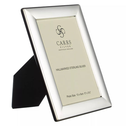 Carrs Berkeley Plain Photo Frame, Sterling Silver, 3.5 x 5" (9 x 13cm)