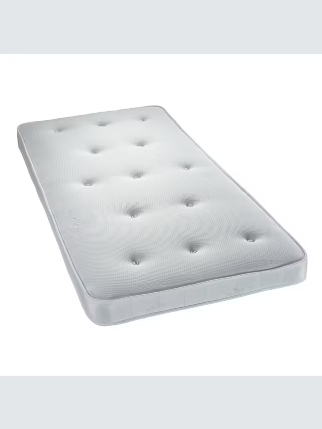 John Lewis 15cm Deep Open Spring Bunk Bed Kids' Mattress Medium Single