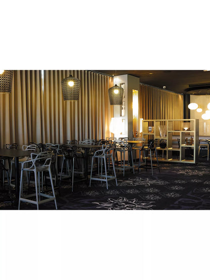 Kartell Philippe Starck for Kartell Masters Bar Stool, Grey