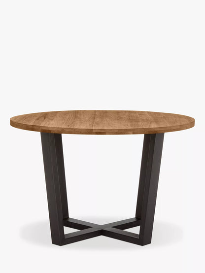 Calia Round Dining Table Oak AS03