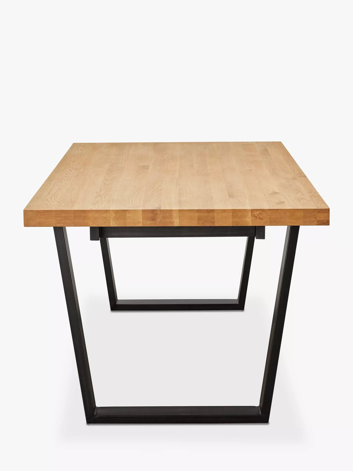 John Lewis Calia 4 Seater Dining Table, Solid Oak