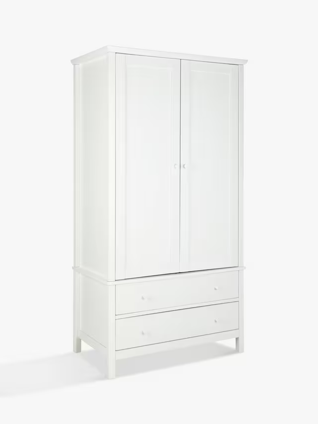 John Lewis Wilton 2 Door Wardrobe White Bedroom