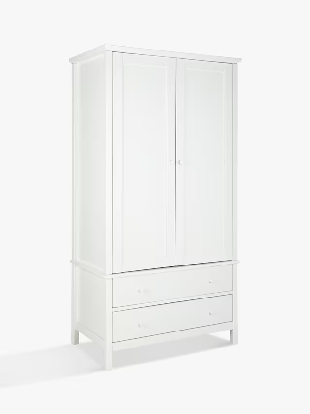 John Lewis Wilton 2 Door Wardrobe White Bedroom