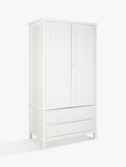 John Lewis Wilton 2 Door Wardrobe White Bedroom